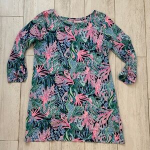 Lilly Pulitzer Linden Dress in the "Bringing Mermaid Back"